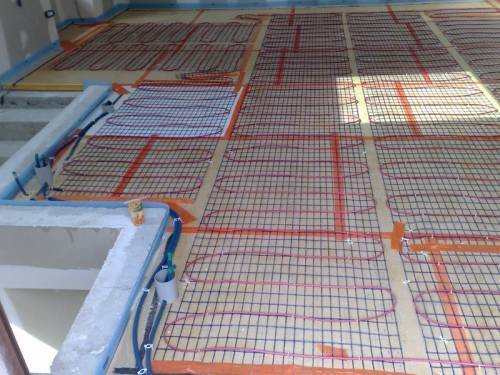 chauffage au sol